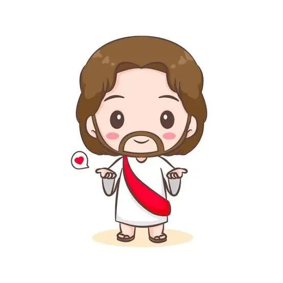 Figurinhas de Jesus ❤️